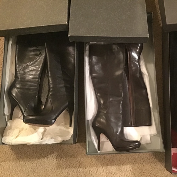 Via Spiga Shoes - 2 pair of Via Spiga boots and 1 pair of Vince C
